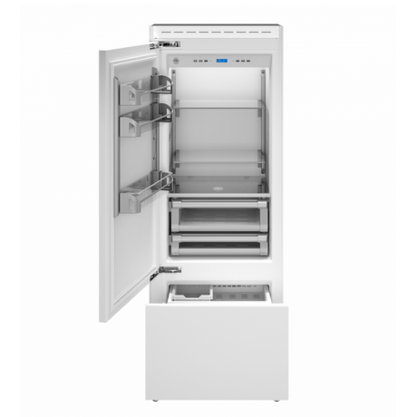 BERTAZZONI REF755BBLXTT/24HER Εντοιχιζόμενος Ψυγειοκαταψύκτης LUXURY SLOT-IN 75cm Inox